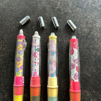 Pilot Dr.Grip mechanical pencils set including three 0.5mm and one 0.3mm pencil