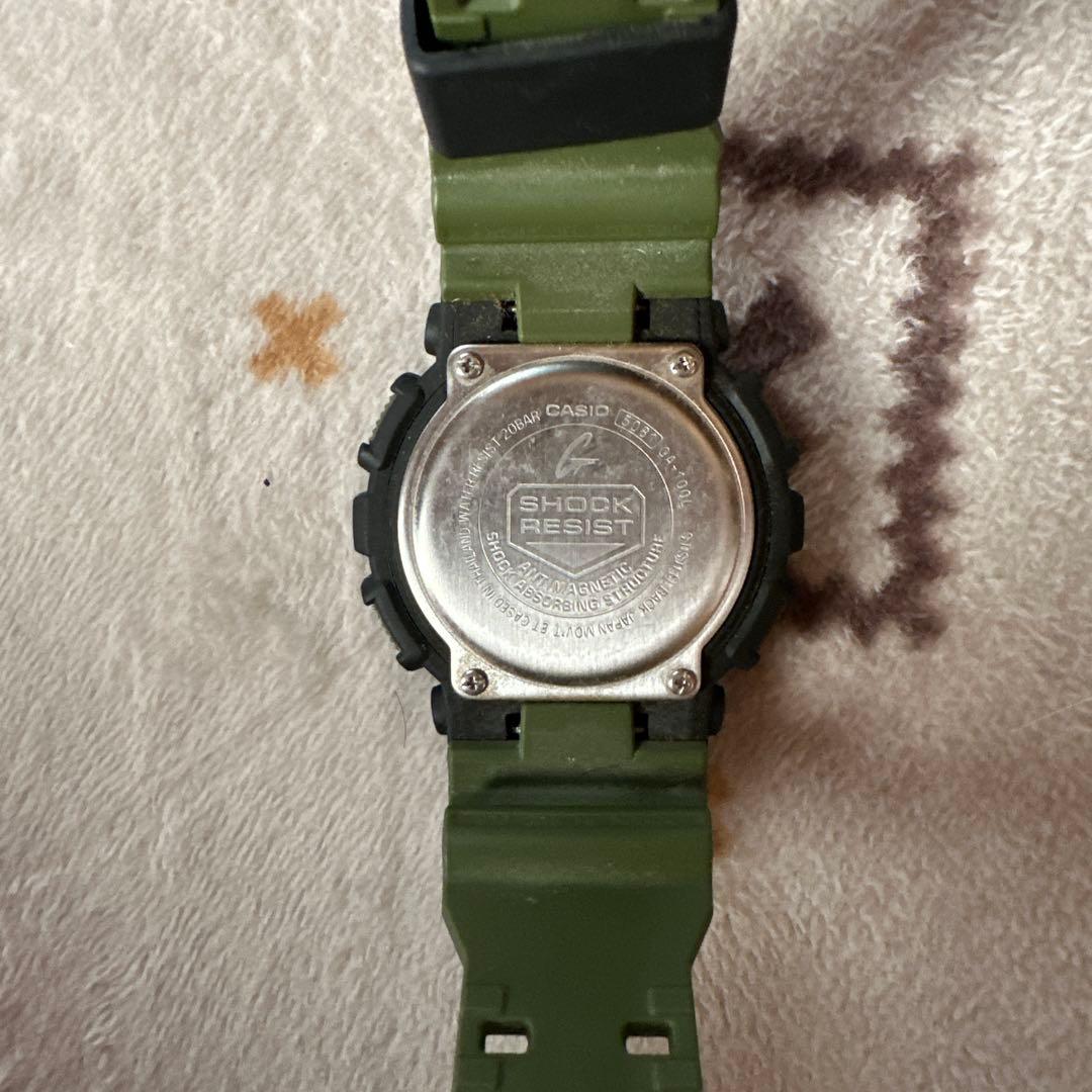 CASIO GA-100 Digital Men's Watch — Japanese