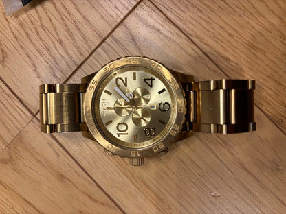 NIXON 51-30 Chrono All Gold Men's Watch — Japanese