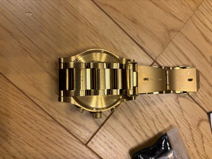 NIXON 51-30 Chrono All Gold Men's Watch — Japanese