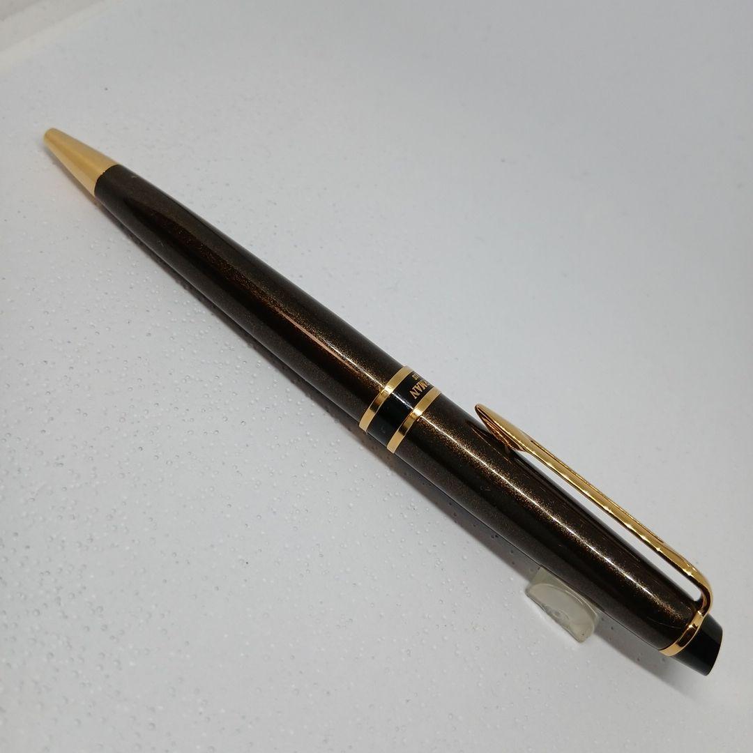 WATERMAN Expert Smart Brown ballpoint pen with a smooth brown finish and silver accents