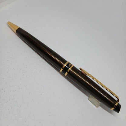 WATERMAN Expert Smart Brown ballpoint pen with a smooth brown finish and silver accents