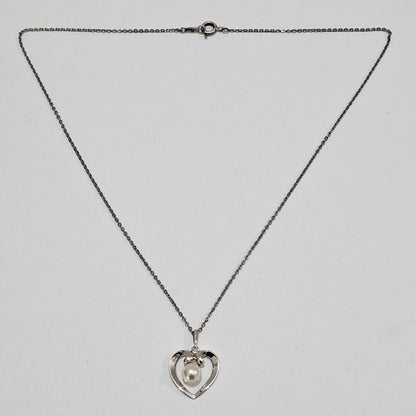 Mikimoto pearl necklace with 6.1mm pearls on a 40cm SV925 sterling silver chain