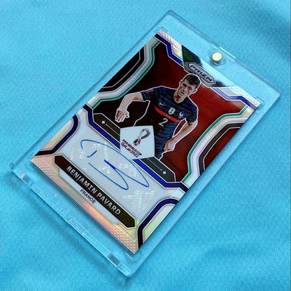Benjamin Pavard Handwritten Signature Card — Japanese