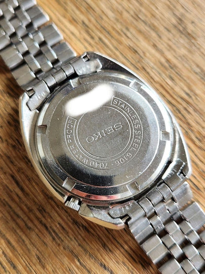 SEIKO 5 Deluxe FD Automatic Men's Watch — Japanese