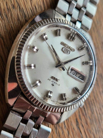 SEIKO 5 Deluxe FD Automatic Men's Watch — Japanese