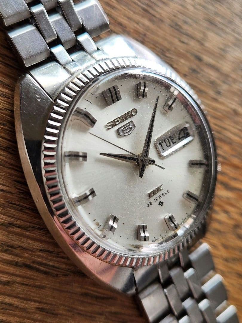 SEIKO 5 Deluxe FD Automatic Men's Watch — Japanese