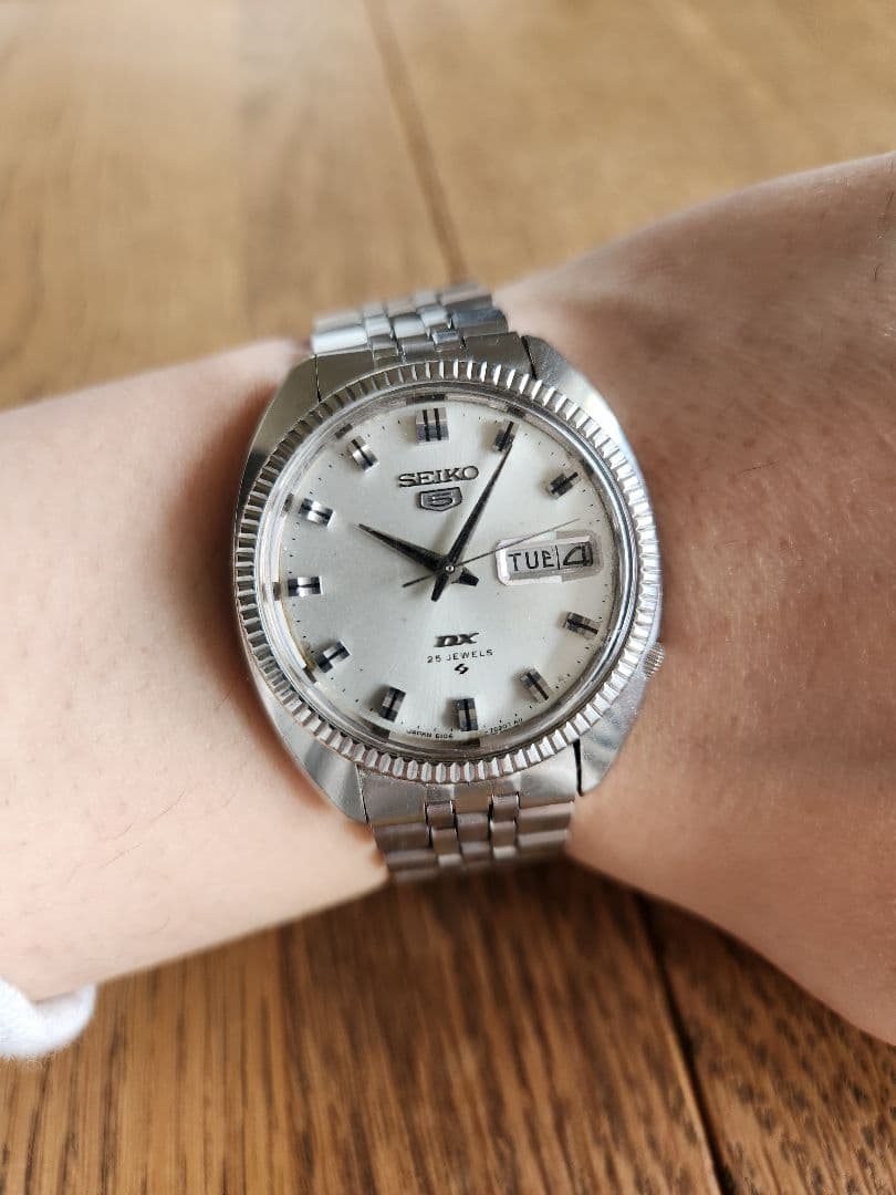 SEIKO 5 Deluxe FD Automatic Men's Watch — Japanese