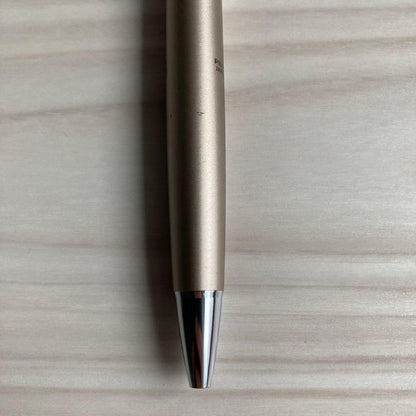 PILOT Frixion Point Knock Biz pen with red 0.4mm refill, used condition showing slight scratches
