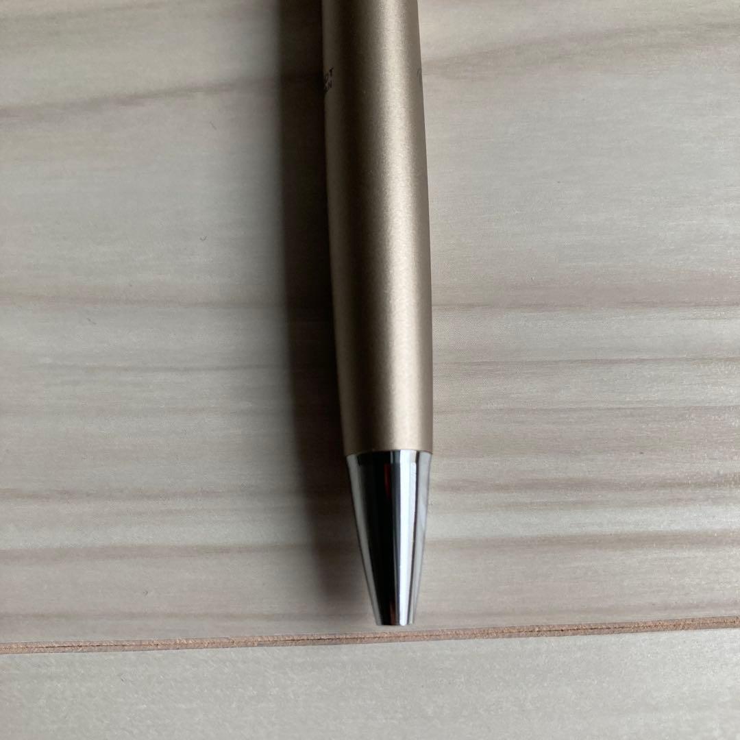 PILOT Frixion Point Knock Biz pen with red 0.4mm refill, used condition showing slight scratches