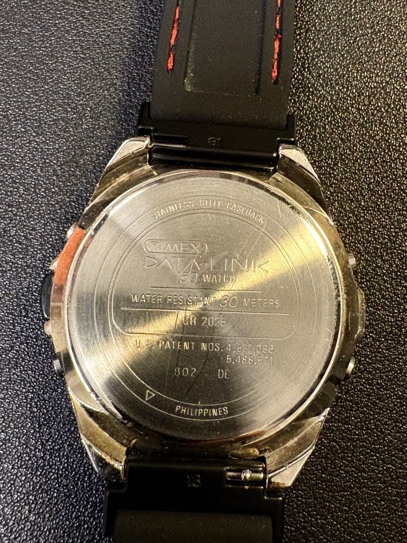 TIMEX Data Link NASA Model Microsoft Co-developed Digital Men's Watch — Japanese