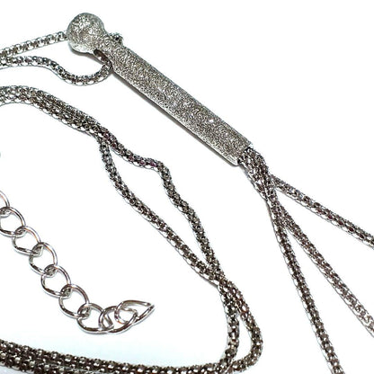 South Sea Pearl necklace featuring black butterfly and white Akoya pearl design on 45.5 cm chain