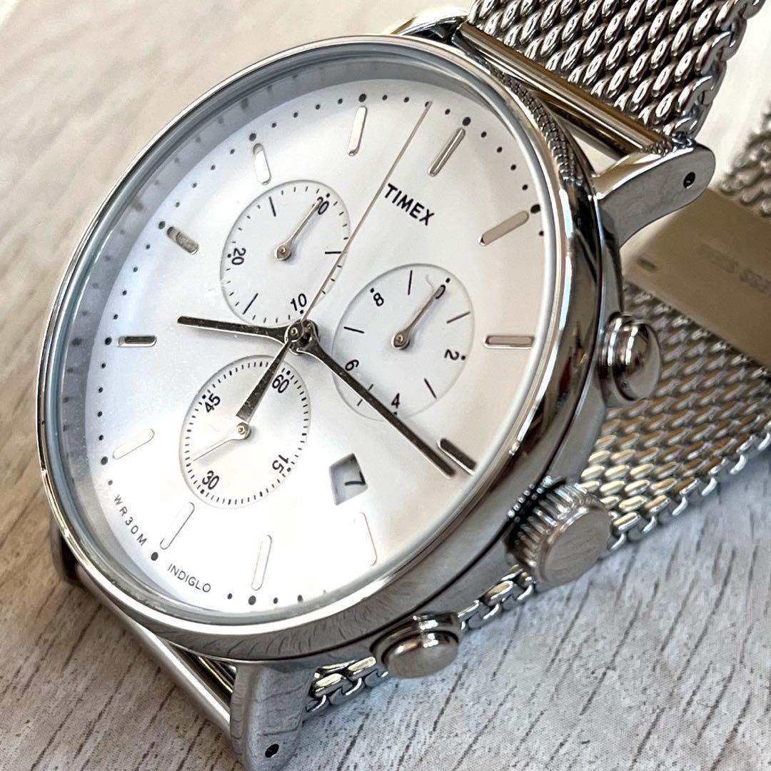 TIMEX Ceramic Mesh Belt Analog Men's Watch — Japanese