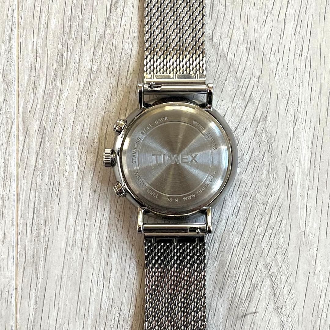 TIMEX Ceramic Mesh Belt Analog Men's Watch — Japanese
