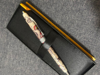 CROSS Art Design Ballpoint Pen in black with metal and plastic body and included dedicated case