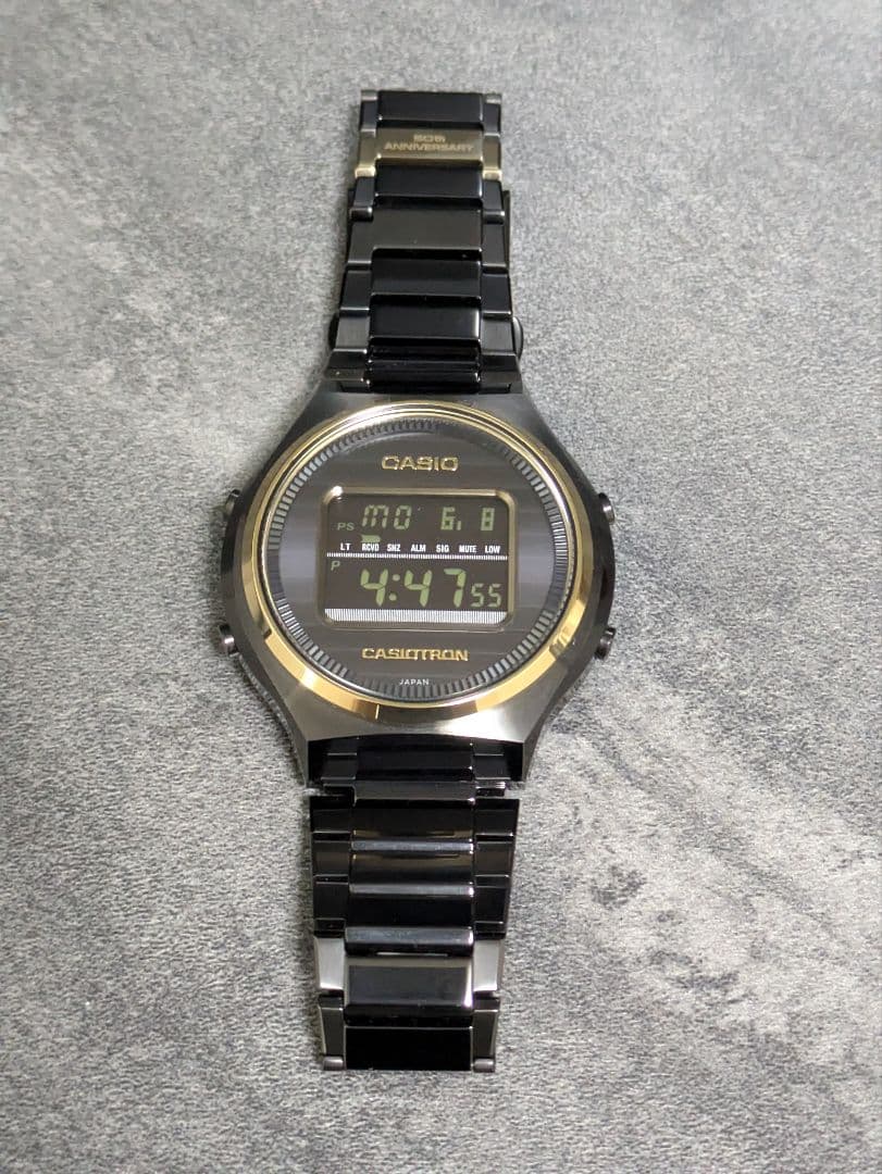 CASIO TRON BKGD Digital Men's Watch — Japanese