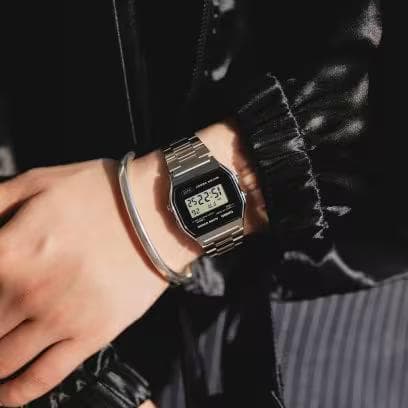 CASIO A158WEA Digital Men's Watch — Japanese