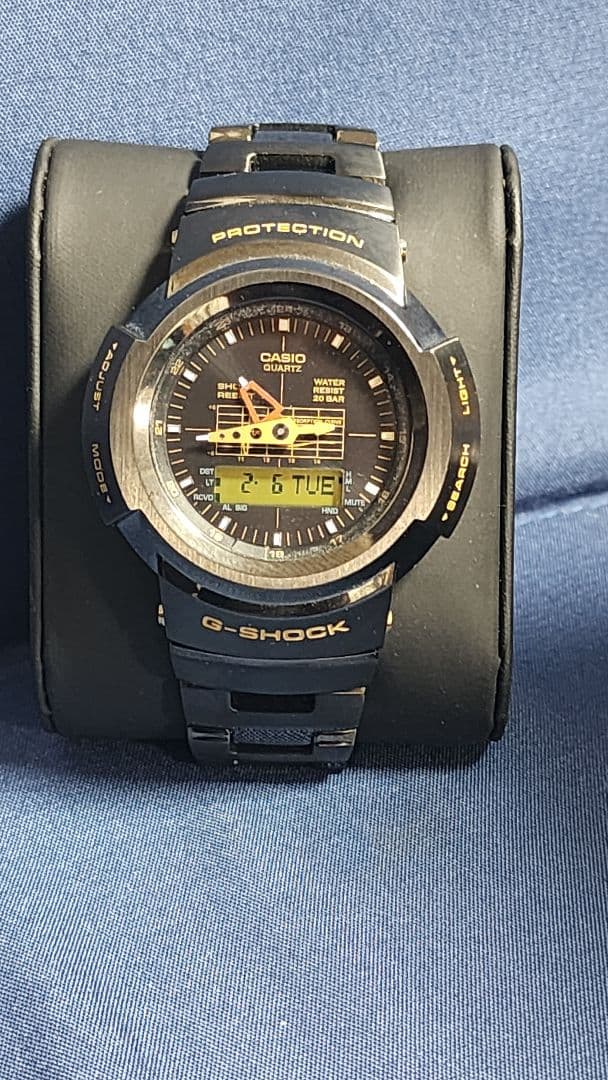 CASIO AWM-500GC-1AJR Solar Men's Watch — Japanese