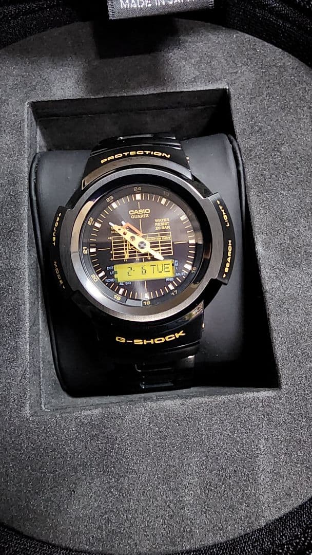 CASIO AWM-500GC-1AJR Solar Men's Watch — Japanese