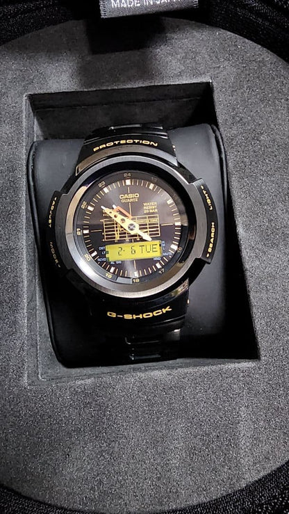 CASIO AWM-500GC-1AJR Solar Men's Watch — Japanese