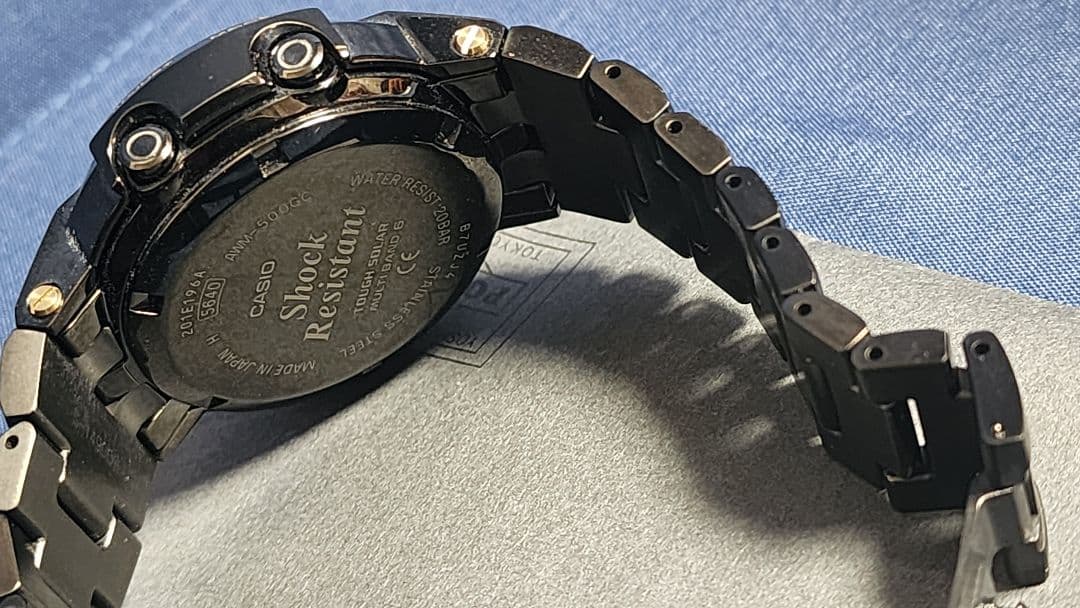 CASIO AWM-500GC-1AJR Solar Men's Watch — Japanese