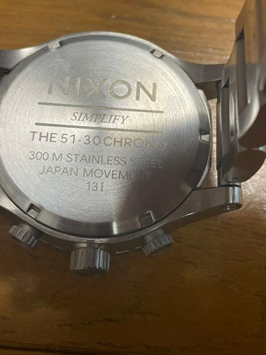 NIXON SBTR009 Quartz Men's Watch — Japanese
