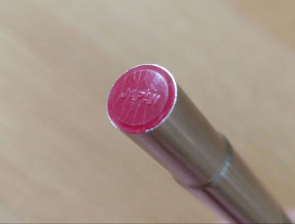 Pilot Birdie Mini Fountain Pen with silver and red body and fine nib displayed on white background