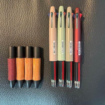 Set of four brand new PILOT4+1 ballpoint pens in unused condition