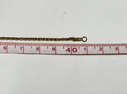 Tasaki K18 Mabe pearl necklace with 41cm chain and 13-14.3mm pearls weighing 14.3g