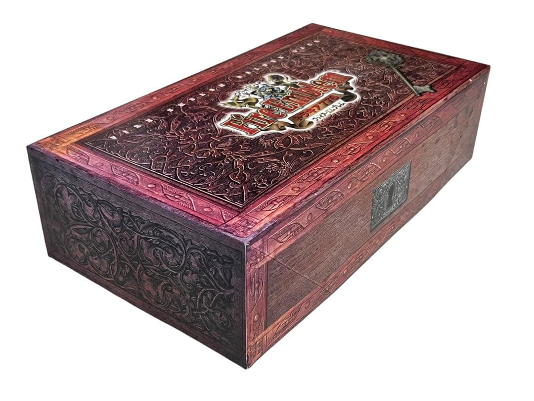 Fire Emblem Thracia 776 Deluxe Pack with outer box showing slight scratches and burn marks