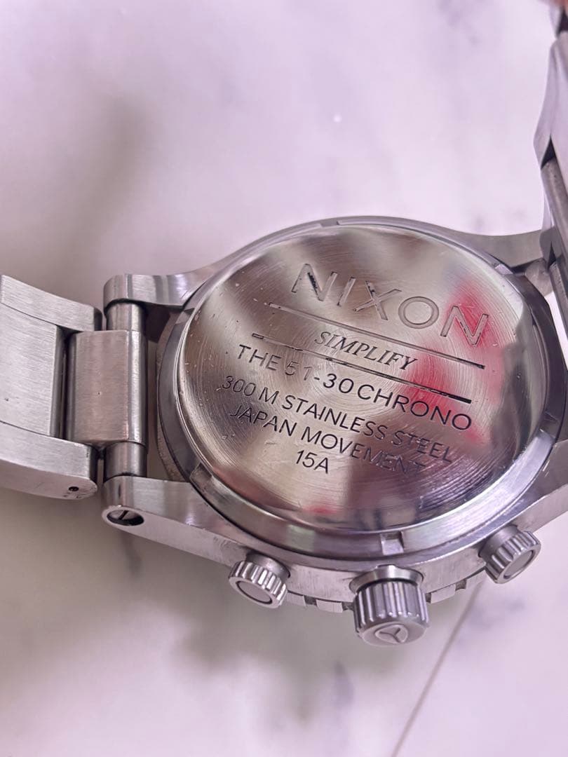 NIXON 51-30 NV Quartz Men's Watch — Japanese