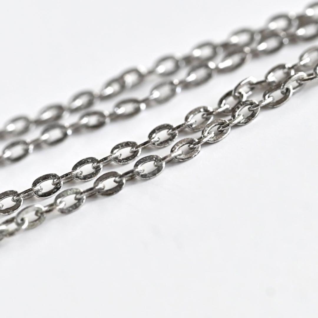 Aurora Hanadama Mikimoto Akoya round pearl pendant necklace in silver with 44.5 cm chain length