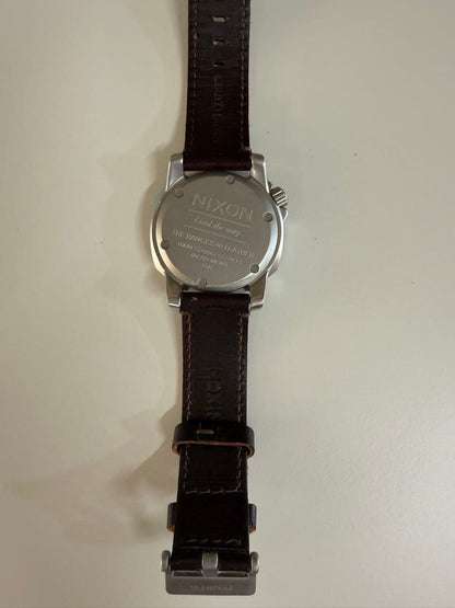 NIXON THE RANGER 40 LEATHER Quartz Men's Watch — Japanese
