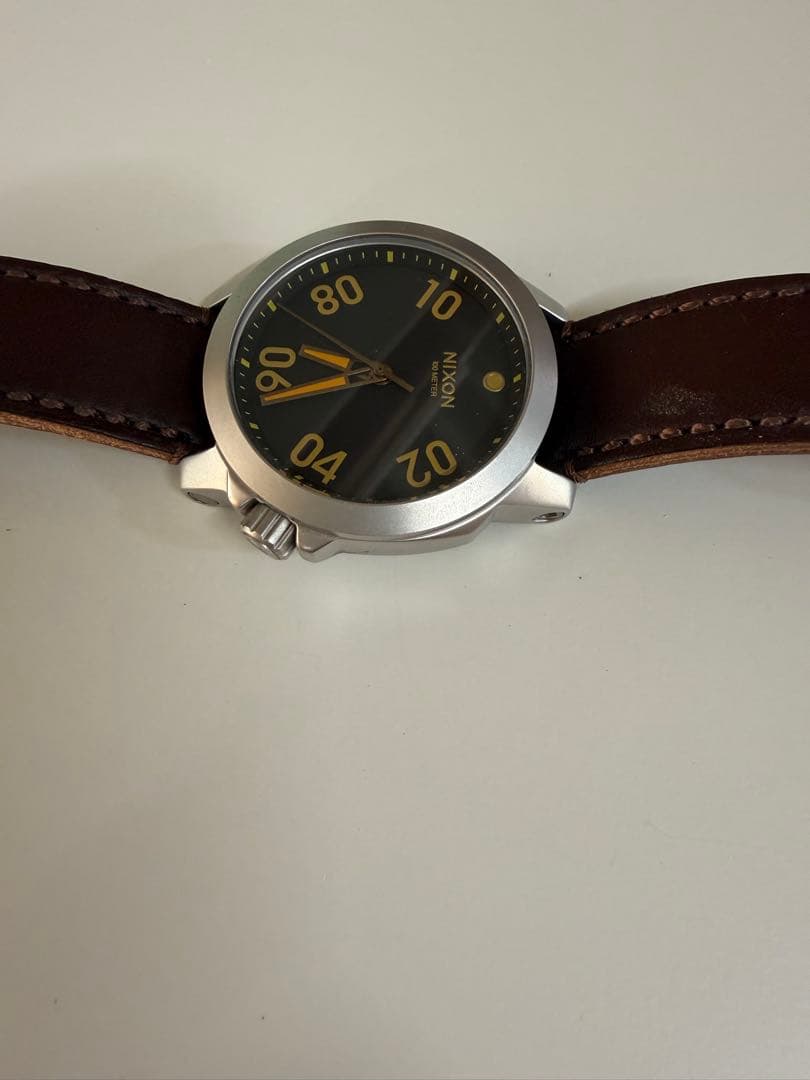 NIXON THE RANGER 40 LEATHER Quartz Men's Watch — Japanese