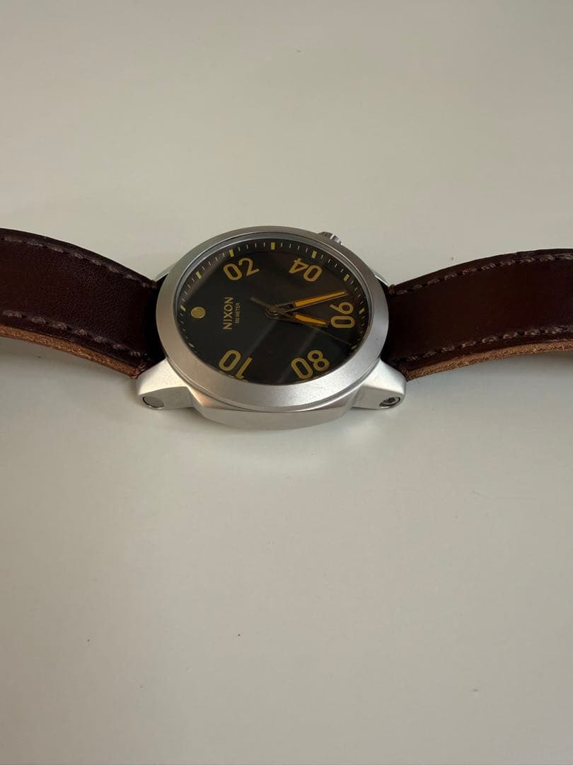 NIXON THE RANGER 40 LEATHER Quartz Men's Watch — Japanese