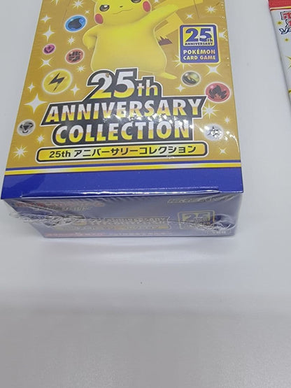 Pokemon Pokémon Card 25th 1BOX + PROMO 4 PACKS New and Unopened Box — S Enhanced Expansion Pack 25th Anniversary Collection — Japanese