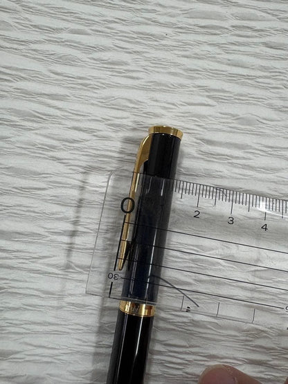 USA made Cross Cross LUSTROUS CHROME ballpoint pen with black ink in unopened blister pack