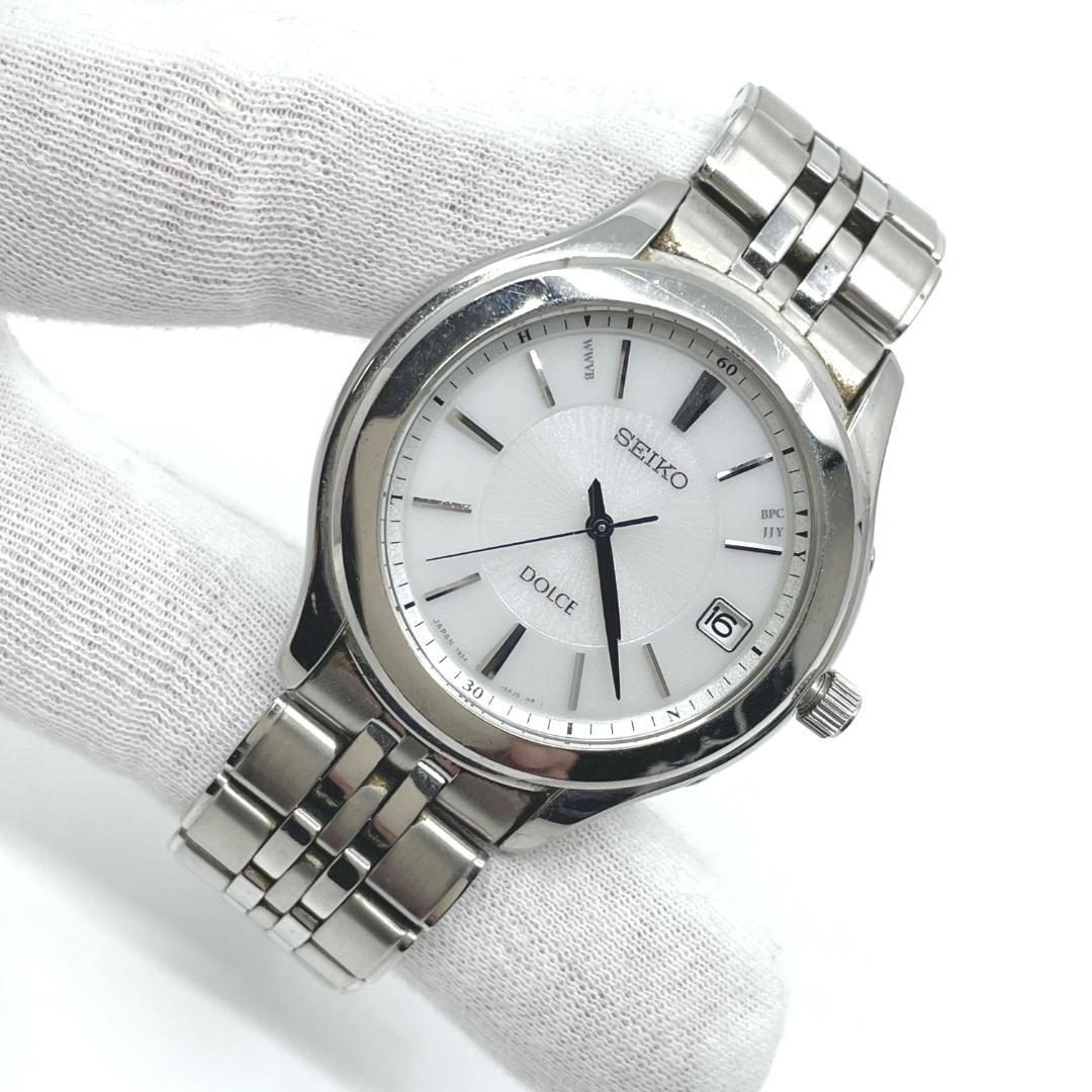 SEIKO 7B24-0AH0 Solar Men's Watch — Japanese