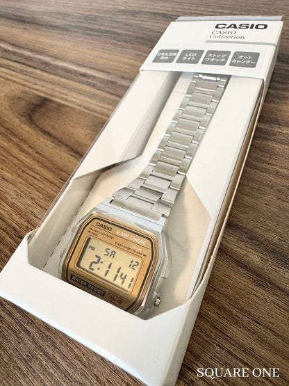 CASIO A168 W-218H Digital Men's Watch — Japanese