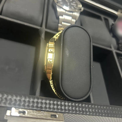 TIMEX INDIGLO Gold Digital Men's Watch — Japanese