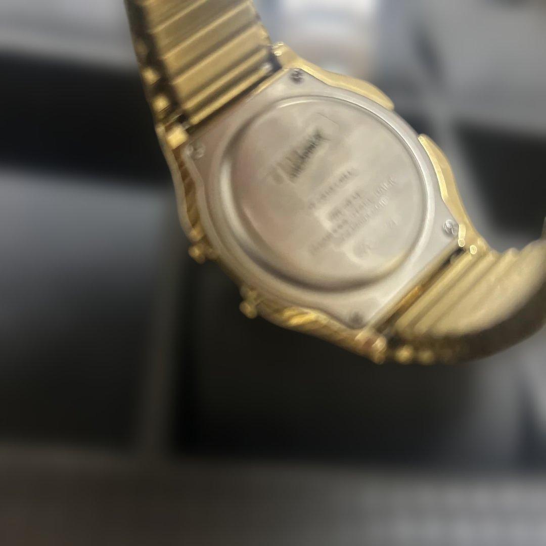TIMEX INDIGLO Gold Digital Men's Watch — Japanese
