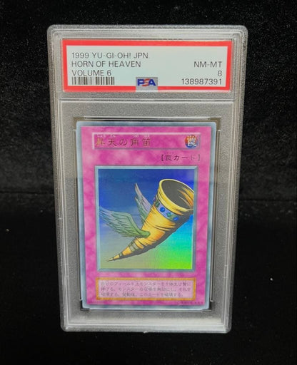 PSA 10 Yu-Gi-Oh Horn of Heaven — Japanese