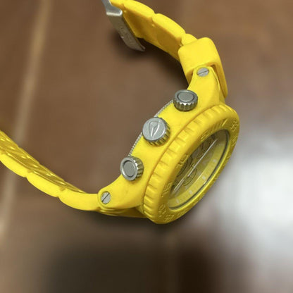 NIXON Chronograph Yellow Quartz Men's Watch — Japanese