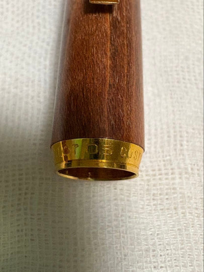 PILOT 0.5 CUSTOM mechanical pencil made of Japanese Zelkova wood with a 0.5mm lead tip