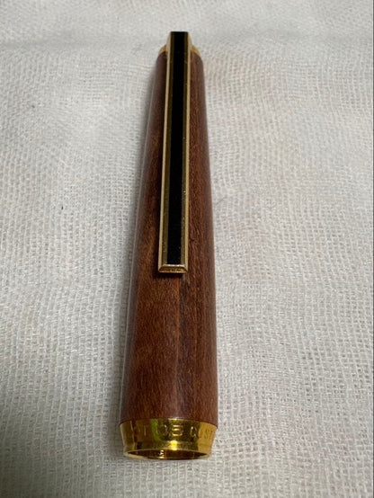 PILOT 0.5 CUSTOM mechanical pencil made of Japanese Zelkova wood with a 0.5mm lead tip
