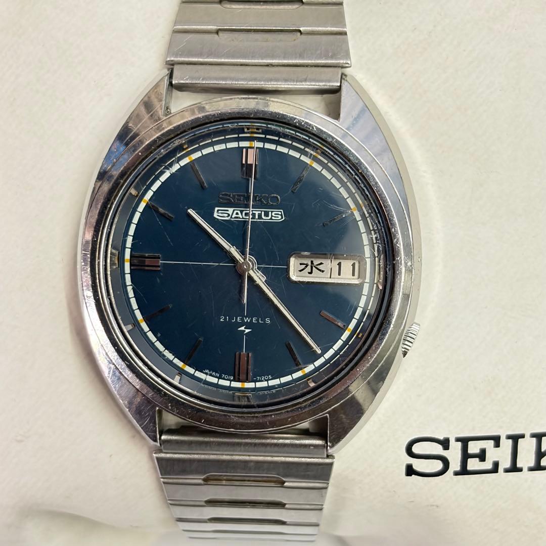 SEIKO 5ACTUS KX002 Automatic Men's Watch — Japanese