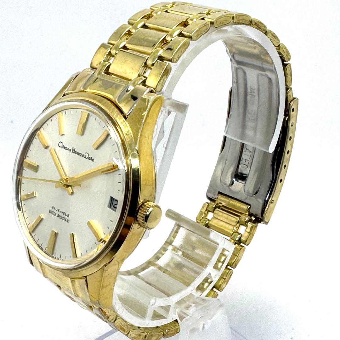 Citizen Homer Date 21 Jewels Hand-wound Manual Men's Watch — Japanese