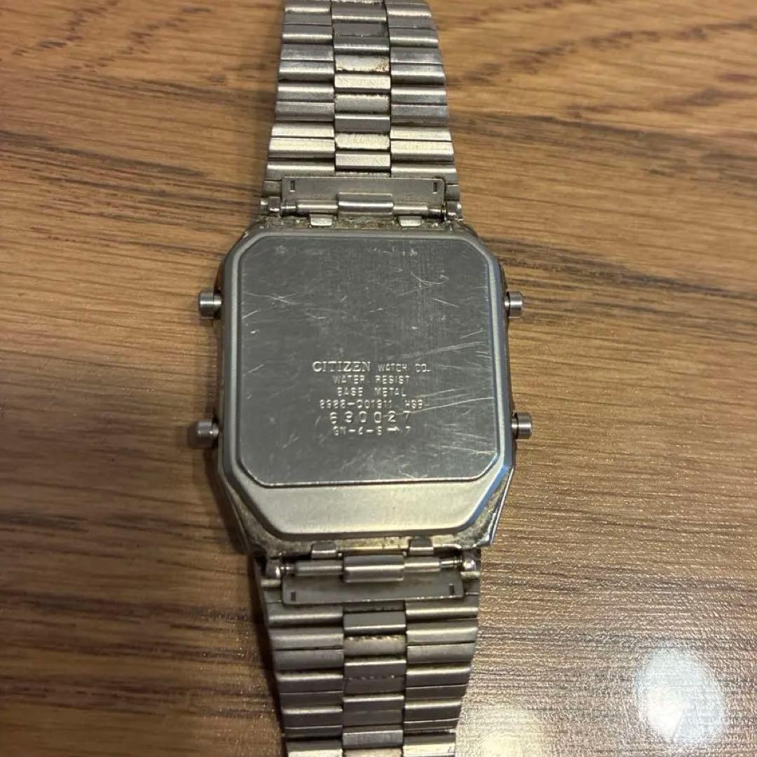 Citizen ANA-DIGI TEMP Digital Men's Watch — Japanese