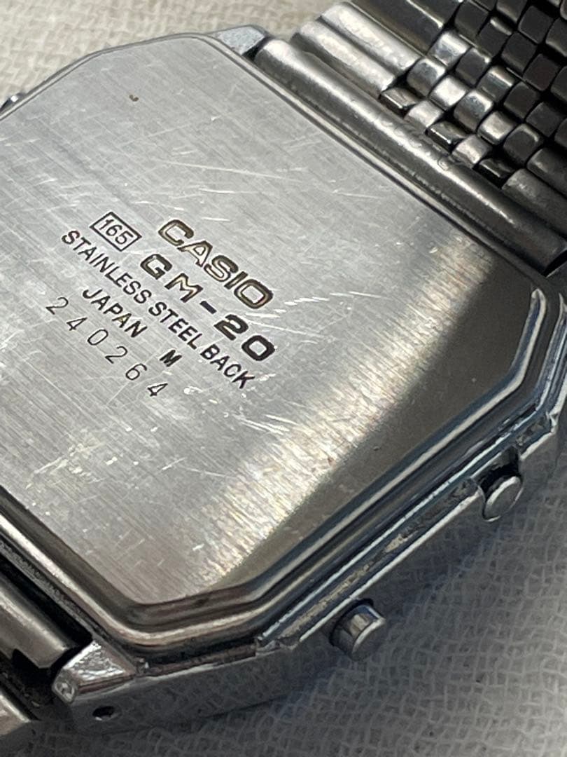 CASIO GAME-20 Digital Men's Watch — Japanese