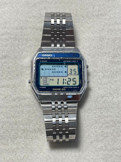 CASIO GAME-20 Digital Men's Watch — Japanese